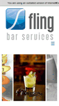 Mobile Screenshot of flingbarservices.com